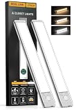 Soul Link 2-Pack 9.5' 76-LED Motion Sensor Under Cabinet...