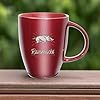 Rico Industries NCAA Arkansas Razorbacks Sunburst 18oz Laser Engraved Ceramic Lustre Mug #3
