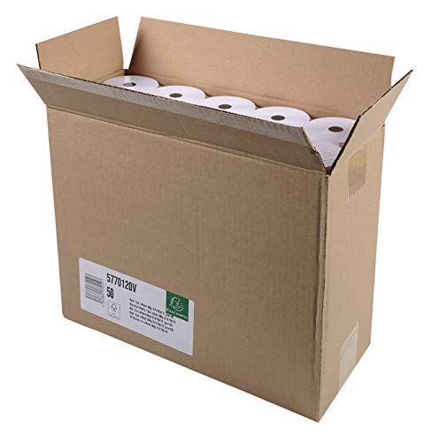 Bobinas para calculadora 57x70 mm de 1 hoja offset extrablanca Exacompta 40m 7