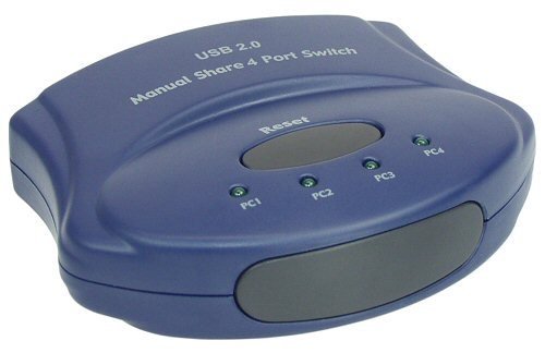 Preisvergleich Produktbild USB 2.0 Share Switch, 4-fach