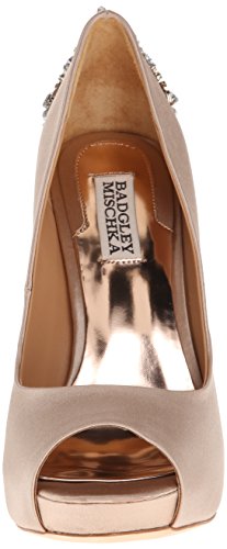 Badgley Mischka Womens Kiara Dress Pump, Latte, 7.5 Us #TOP1