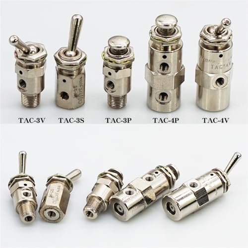 Válvulas mecánicas compactas TAC-3V para un control neumático fluido y preciso 5