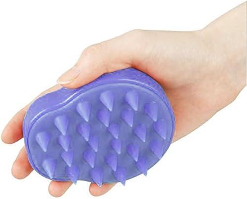 Miniatura 10 de Cepillo De Champú Masajeador De Cuero Cabelludo, Cuidado Del Cuero Cabelludo Cepillo De Lavado De Cabello Peine De