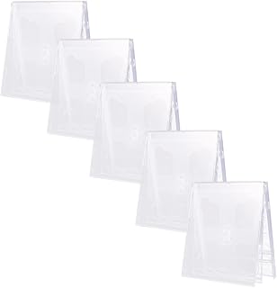 LIFKOME 5 Peças Estojo De Armazenamento De CD Disco Capas De Joias Transparentes Capa De CD Capa De Plástico Transparente Capas De CD De Plástico Capas De CD Quadradas Capas De CD