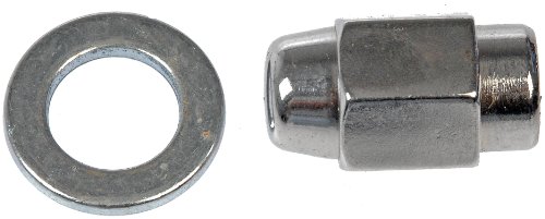 Image of Dorman 611-104 Wheel Nut M12-1.50 Mag, Short - 13 /16 in. Hex, 1.452 in. Length Compatible with Select Models, 10 Pack