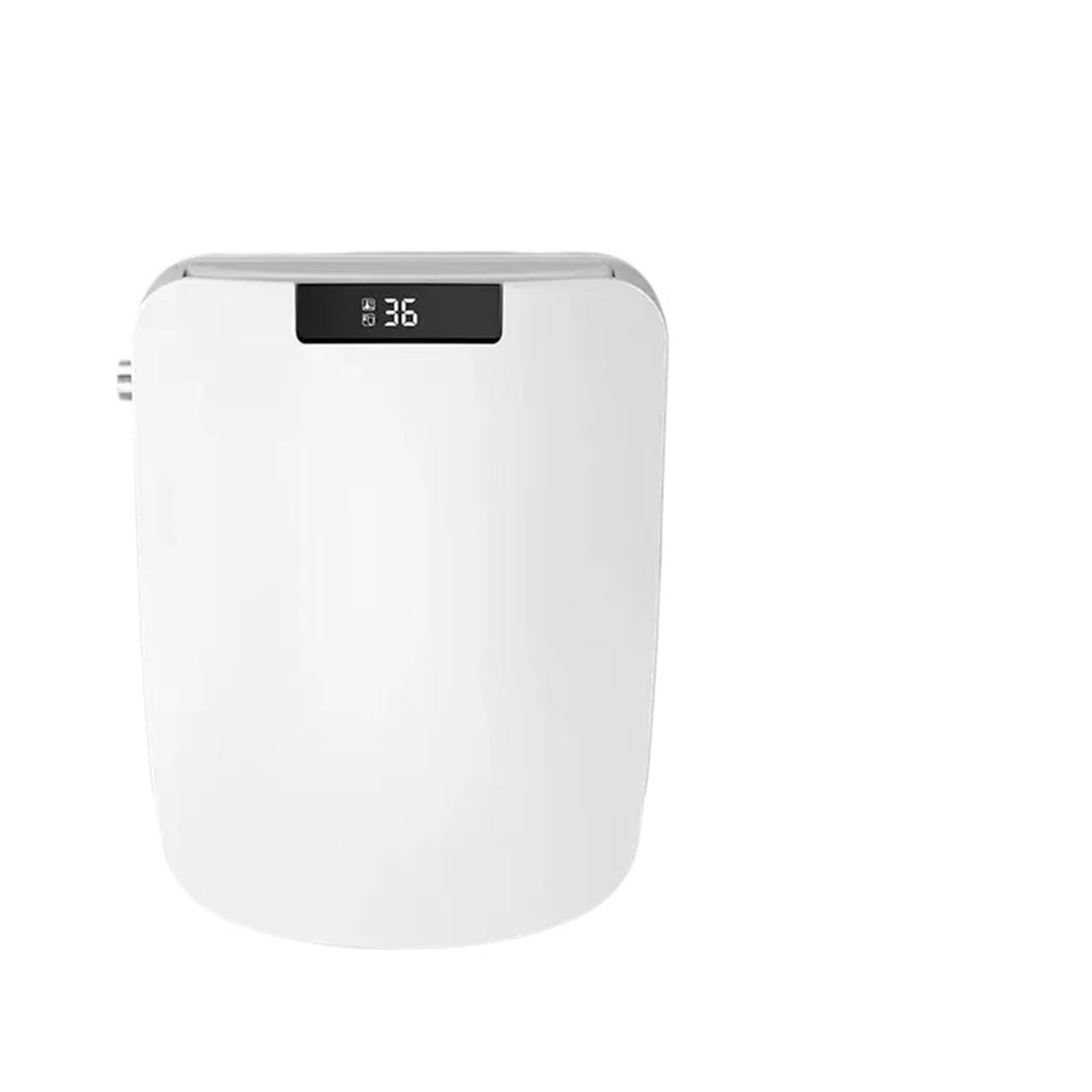 Sedile WC per bidet con coperchio quadrato riscaldato, coperchio con apertura automatica, funzione di pulizia e asciugatura, perfetto per bagni moderni (modello 2, 220 V-230 V)