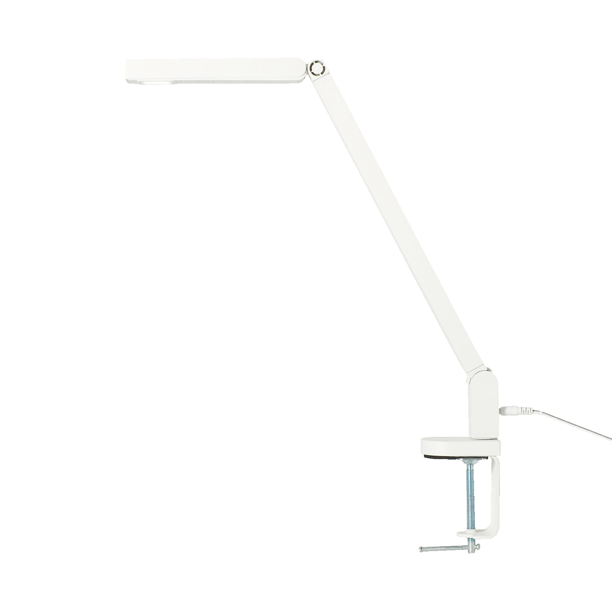 無印良品 ブナ材 デスク LEDライトスタンド付き テーブル 廃盤品 Amazon | 無印良品 LEDスリムデスクライト・クランプ付