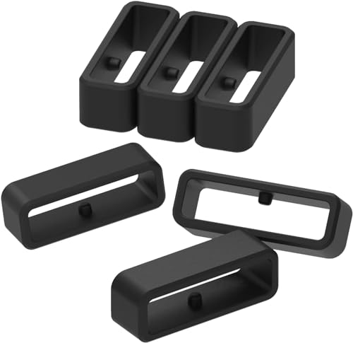 Fitbit Charge 6/Charge 5/Charge 4/Charge 3�ACharge 3 SE/Charge 2�o���h�ɑΉ���������{�^�������O�i6���j�ACharge 4 Fitness�X�}�[�g�E�H�b�`�p�V���J�Q���R�l�N�^���S�����O