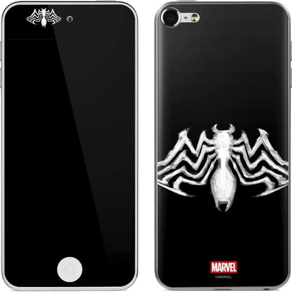 Skinit Decal MP3 Player Skin Compatible with iPod Touch (6th Gen 2015) - Officially Licensed Marvel Venom Venom Logo Design
