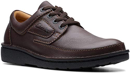 Clarks Nature II Brown Leather 7.53