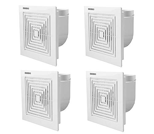 Usha Crisp Air Premia CV 260mm Exhaust Fan (White) PACK OF (4)