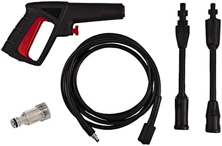 Einhell TC-HP 90 Pressure Washer | 1200W Power Washer, 90 bar, 372 l/h | Jet-Wash Kit With 3m High-Pressure Hose, Gun, Lance, Focused And Wide Jet Nozzles | For Easy Cleaning Of Patios And Cars