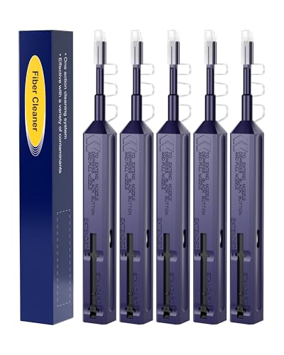 Stylo de nettoyage fibre optique LC MU adaptateur male femelle 1.25mm lot 5