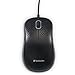 Verbatim USB Silent Corded Optical Mouse - Computer Wired Noiseless and Silent Click Mouse for Mac and PC - Black