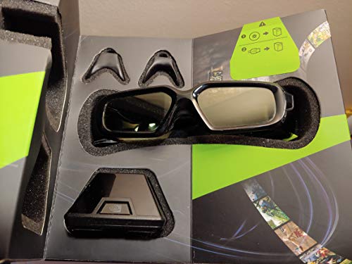 Image of nVidia GeForce Wireless 3D Stereo Glasses Kit with Emitter