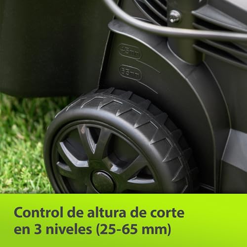 Murray Cortacésped Eléctrico 2 en 1 LE320E – Compacto 1200W/32cm con Bolsa Recolectora de 27L para Jardines Pequeños – Empuñadura Ergonómica y Protección contra Sobrecargas - imagen 4