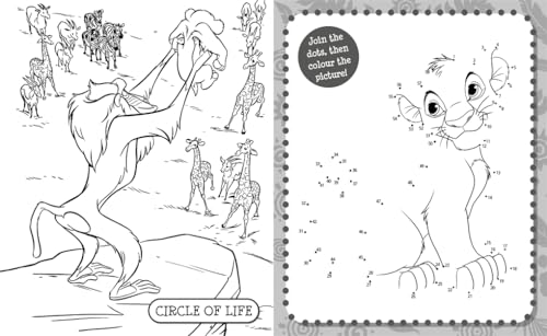 autumn Disney The Lion King: 5 in 1 Colouring