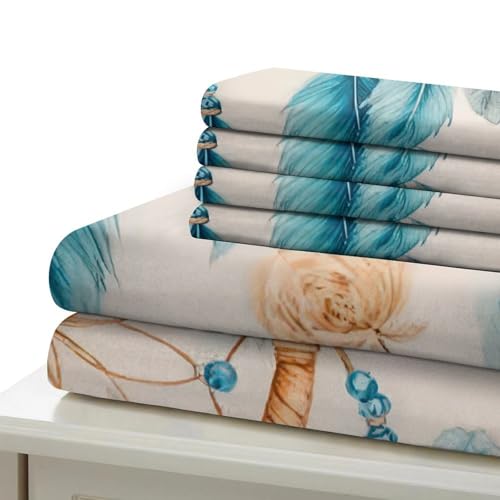 Housse de couette papillon bleu 3D 200x200 parure de lit double - 7