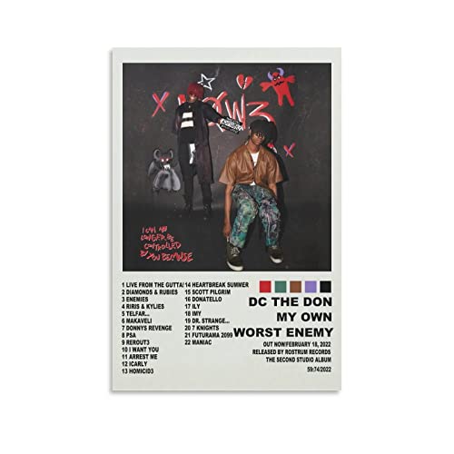 DC The Don My Own Worst Enemy Canvas Poster Bedroom Decor Sports Landscape Office Room Decor Gift Unframe-style20x30inch(50x75cm)