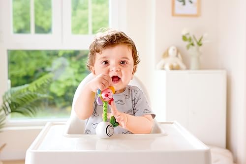 Hape hochet Fleur Musical | Jouet multisensoriel pour bébés | Idéal pour Les bébés de 0 Mois – Image 4