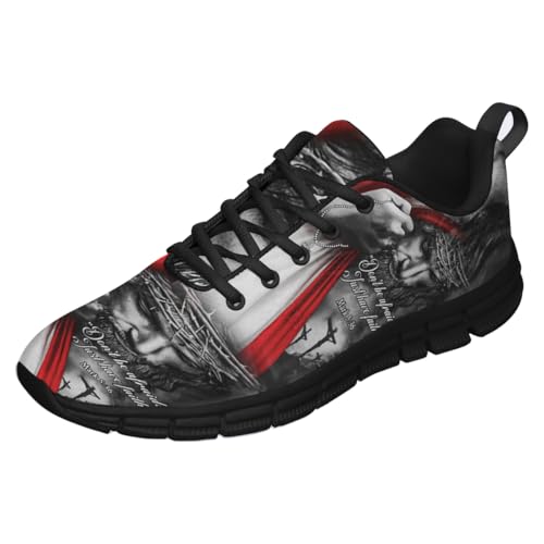 Christian Jesus Just Have Faith Canadian Shoes Men Women Running Shoes Non Slip Soft Lightweight Walking Sneakers