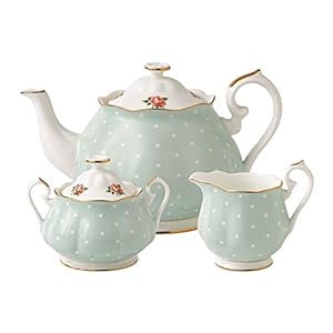 Royal Albert Polka Rose Tee-Set, 3-teilig