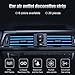 PYHLVCLF 20 Pieces Universal Car Air Conditioner Vent Trim Decoration Strip Accessories, Waterproof Flexible Shiny Auto Car Interior Accessories for All Air Vent Outlet