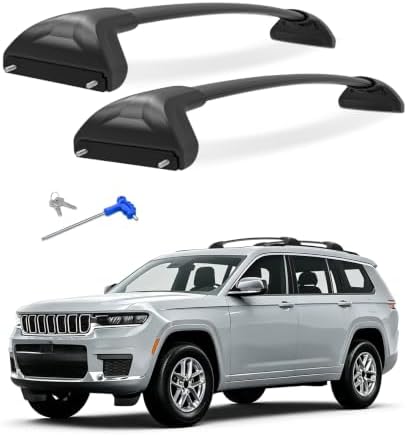 Roof Rack Cross Bars Fir for 2021-2026 Jeep Grand Cherokee L/WL /...