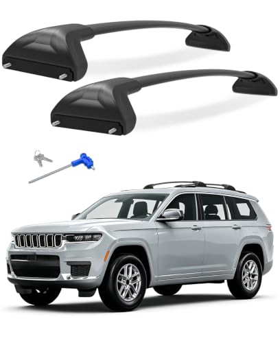 HmtyRack Lockable Cross Bars for Grand Cherokee
