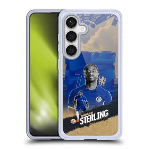 Funda de gel Chelsea FC Raheem Sterling para Samsung Galaxy S24 5G