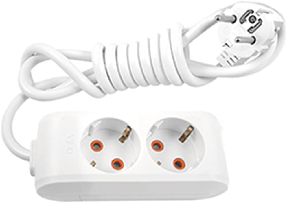 Viko Multi-Let 2li Topraklı Kablolu Ç.K 3mt Priz