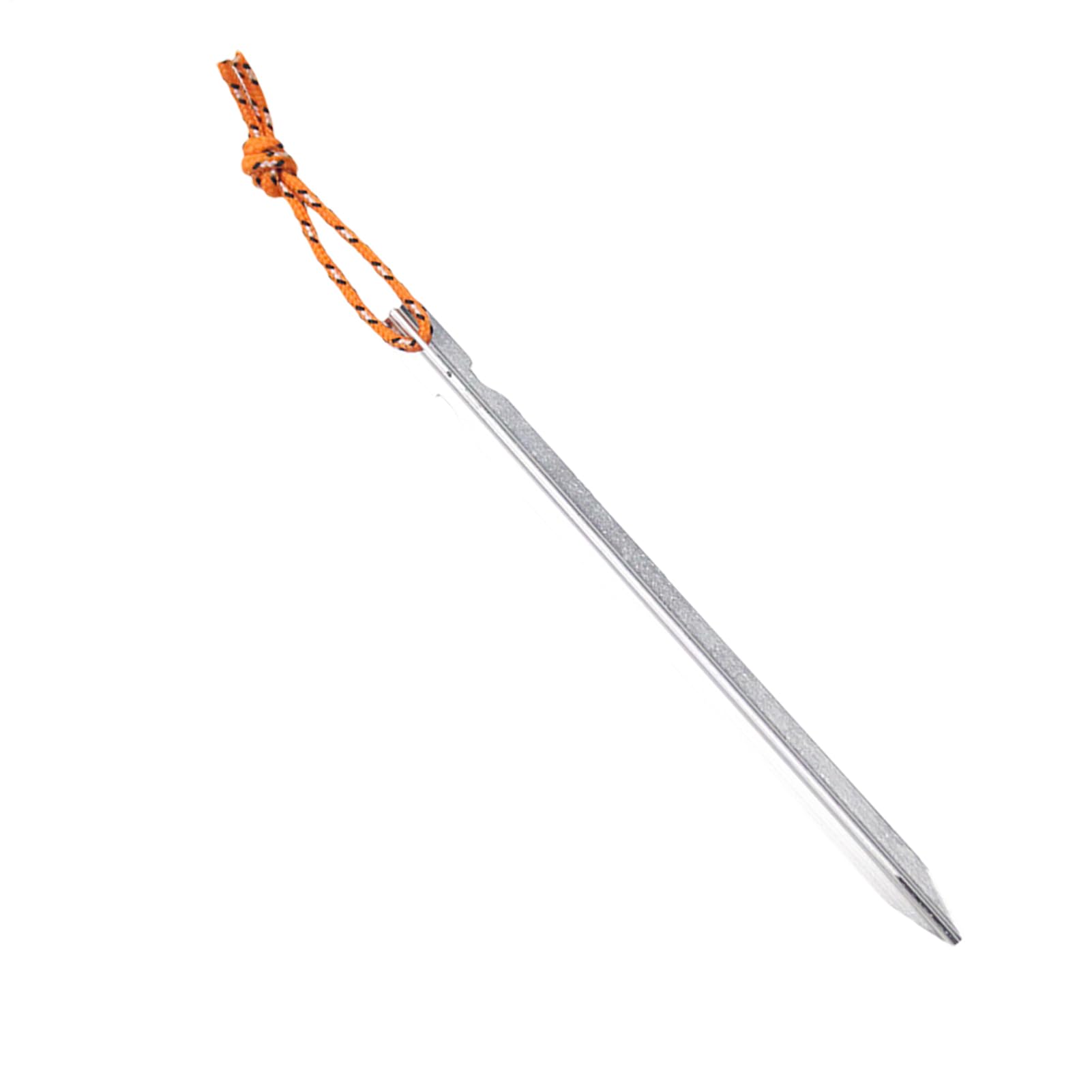 Pack of 20 Tent Pegs Metal Strong Camping Pegs, 18 cm/7 Inch Tent Pegs, Storm Proof Sand Pegs, Aluminium Pegs, Hardrings with Rope and Storage Bag for Hiking Camping