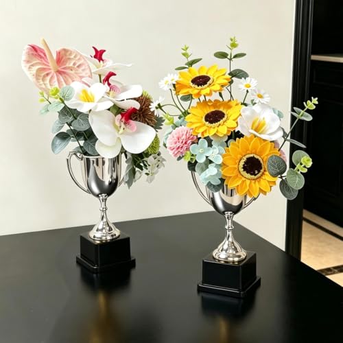 Floreros para centros de mesa creativos y jarrones decoración hogar para estante 8