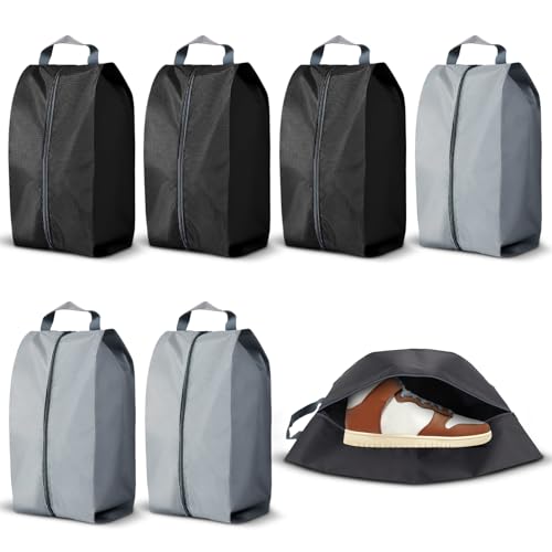 Rierousy 6 Stück Schuhbeutel Reise 15.35in x 7.48in,Groß Schuhtasche Koffer Wasserfeste für Trennung von Schuhen Kleidung Reisezubehör,Schuhsack Tasche für Koffer, Rucksack, Sporttasche Rierousy 6 Stück Schuhbeutel Reise 15.35in x 7.48in,Groß Schuhtasche Koffer Wasserfeste für Trennung von Schuhen Kleidung Reisezubehör,Schuhsack Tasche für Koffer, Rucksack, Sporttasche