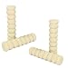 Produktbild com-four® 4X Türgriff Stopper, Fenster Schaumstoff Schutz Puffer in beige (04 Stück - beige)
