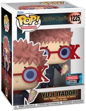 Funko 67039 Pop! Animation: Jujutsu Kaisen - Yuji Itadori with Rook Glasses (2022 Fall Convention Limited Edition) #1225 - Image 2