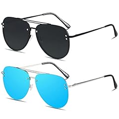 (2pack) Black + Mirror Ice Blue