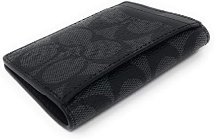 mens coach card case