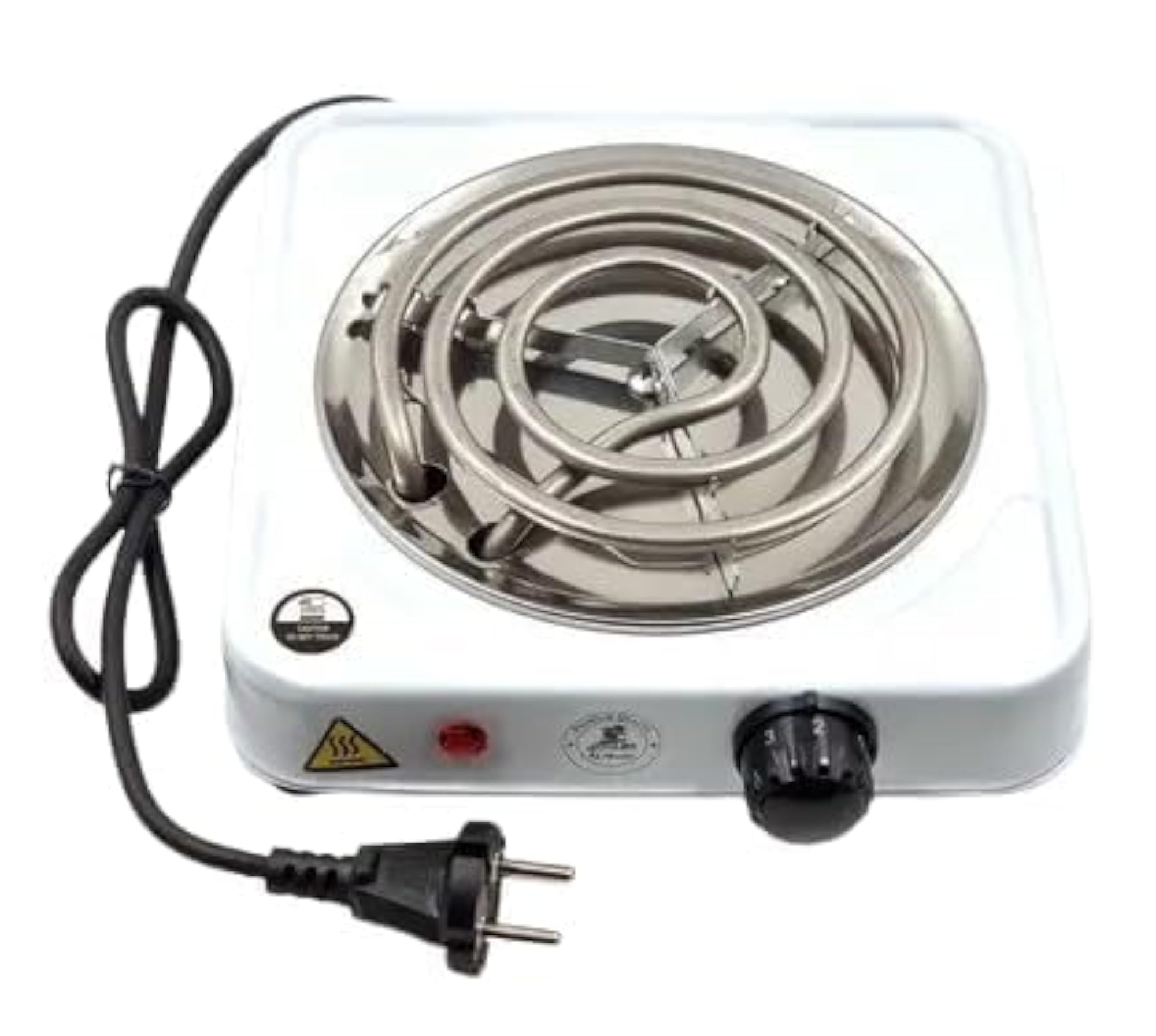Portable Electric Hot Plate, 1000W Single Burner