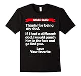 Letter to Dad. Funny Father's Day Gift for Dad T-Shirt