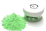 Slice of the Moon :Green Glow Pigment Powder 1oz- Green Glow in the Dark