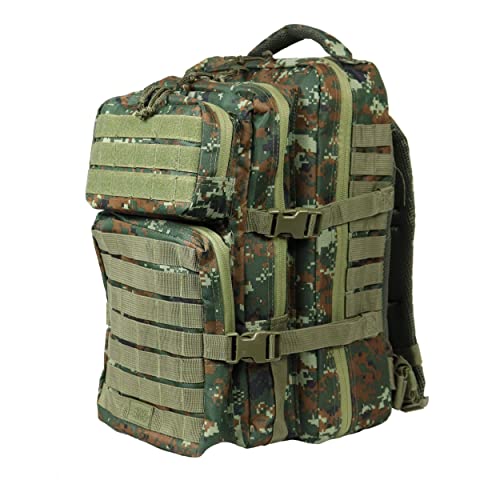 Osage River Fishing Tackle Backpack With Fishing Rod Holder, Large Fishing Tackle Bag For Tackle Trays, Tackle Box Backpack For Bass Fishing Camping Traveling Hunting, Camo #TOP26