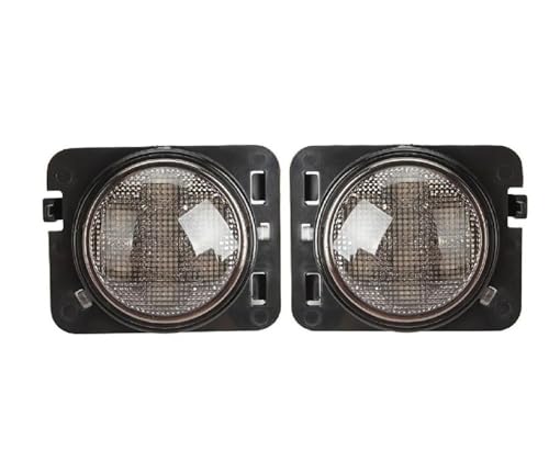 Kit optique LED avant haut de gamme pour pare-chocs Jeep Wrangler JK