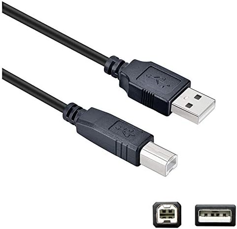 6ft USB Cable for HP Officejet 4630 e-All-in-One Inkjet Printer