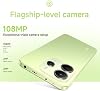 XIAOMI Redmi Note 14 4G LTE (para Tmobile Mint Tello Global) (256GB + 8GB) 6.67" 120Hz 108MP Cámara IA Versión Global Doble SIM (Azul Océano) 4