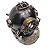 Vintage Helmet Diving Navy Divers Deep Sea Mark V Antique Nautical Us Scuba Brass Marine Home Decor & Office