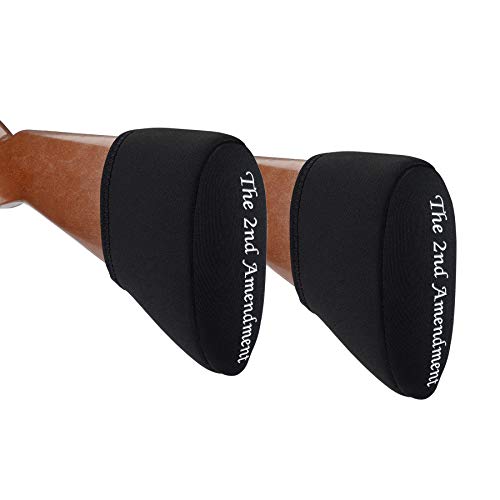 Pridefend 2 Packs Slip-On Recoil Pad for Shotgun with Gel Filled,Universal Recoil Pad,Recoil Pad for Shotgun and Rifle,Hunting & Gun Accessories