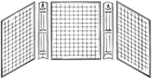 ALM-CWS27STD-SPK Almond Corner Caddy Tub Surround - Piece of 3