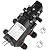 12V DC Water Pressure Diaphragm Pump, 6 A Self Priming Sprayer Pump with 6 L/Min 0.9 MPA 80 PSI, Water Transfer Pump Suitable for RV Camping Shower Garden
