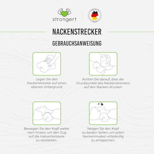 Nackenstrecker Strongert für Nacken- und Schulterschmerzen